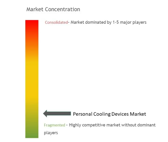 Personal Cooling Devices Market Concentration Personal Cooling Devices Market Concentration